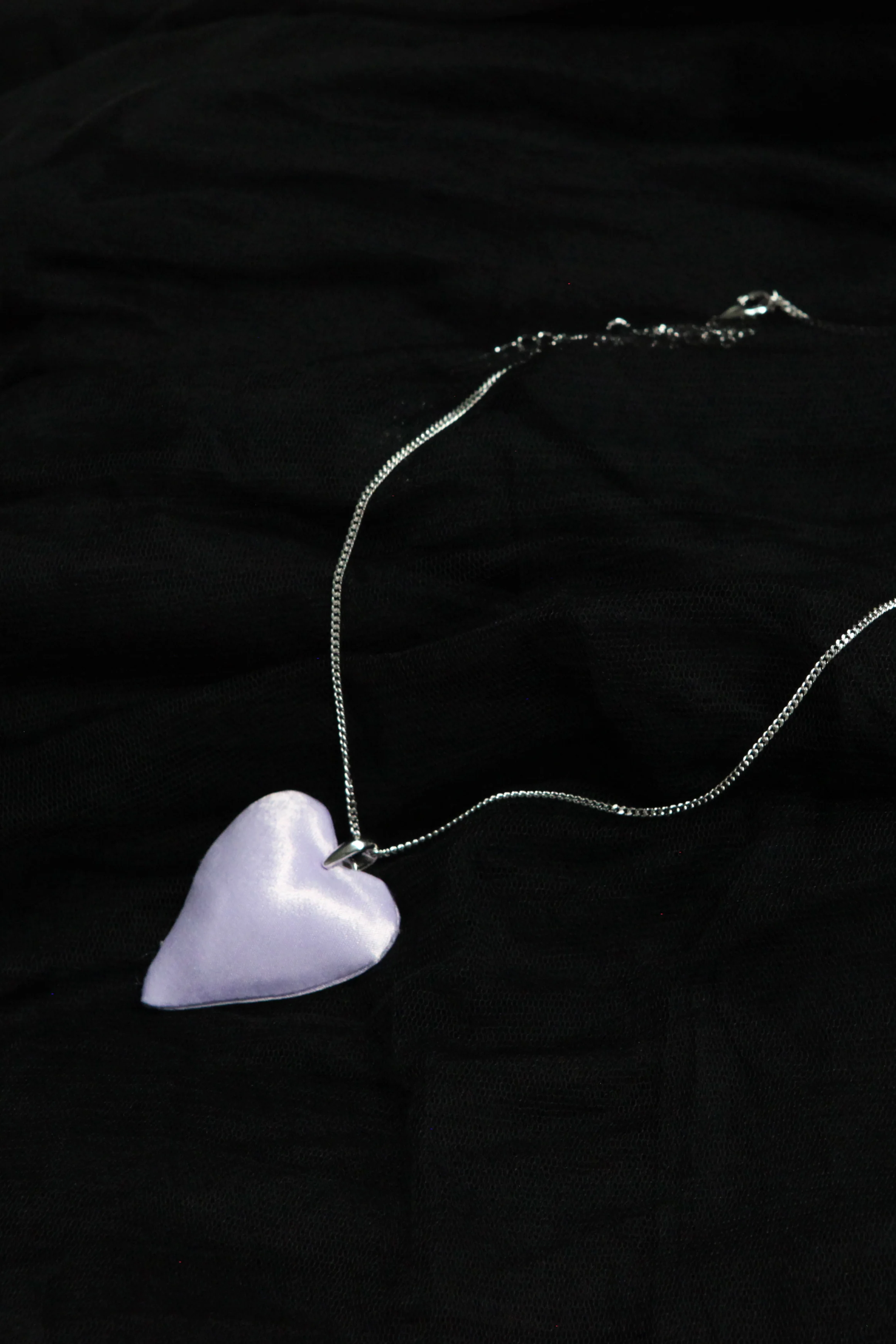 YVMIN Heart Muppet Oval Gemstone Necklace 21705 - Image 4
