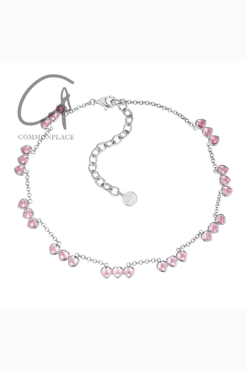 YVMIN heart-shaped crystal word necklace 21629 - Image 19