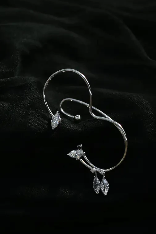 YVMIN Silver Gold Electronic Girl Earrings 20010 - Image 2